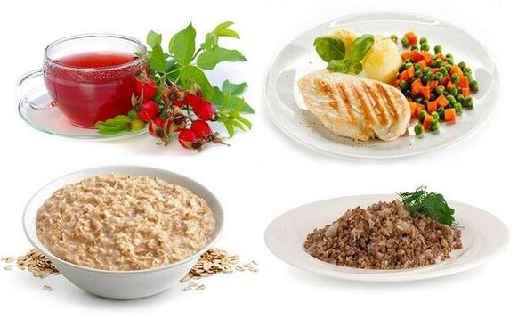 Food for gastritis should be prepared with mild heat treatment